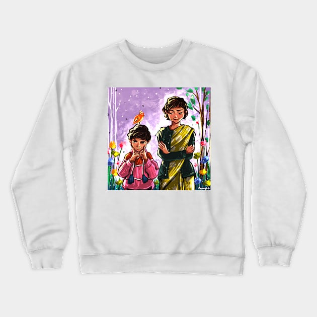 siblings Crewneck Sweatshirt by Pouume